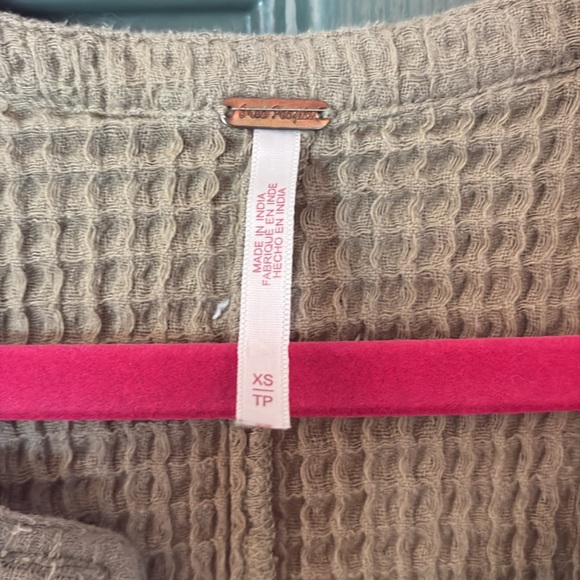 Free People Waffle one piece XS - Picture 4 of 7